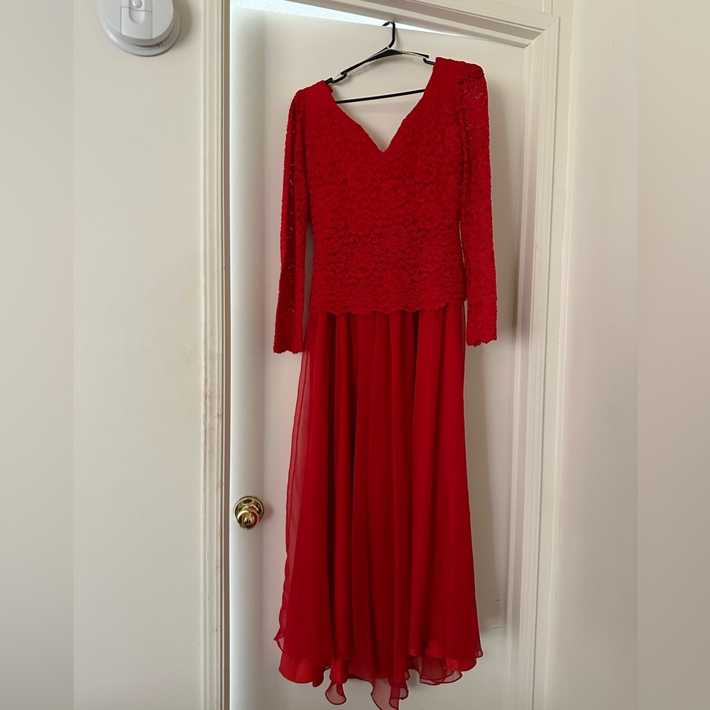 Beautiful red dress